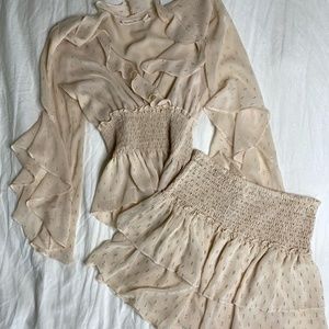 Chelsea and Violet Light Pink set